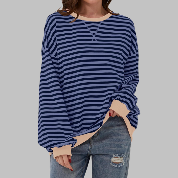 Etta | Long Sleeve Striped Top