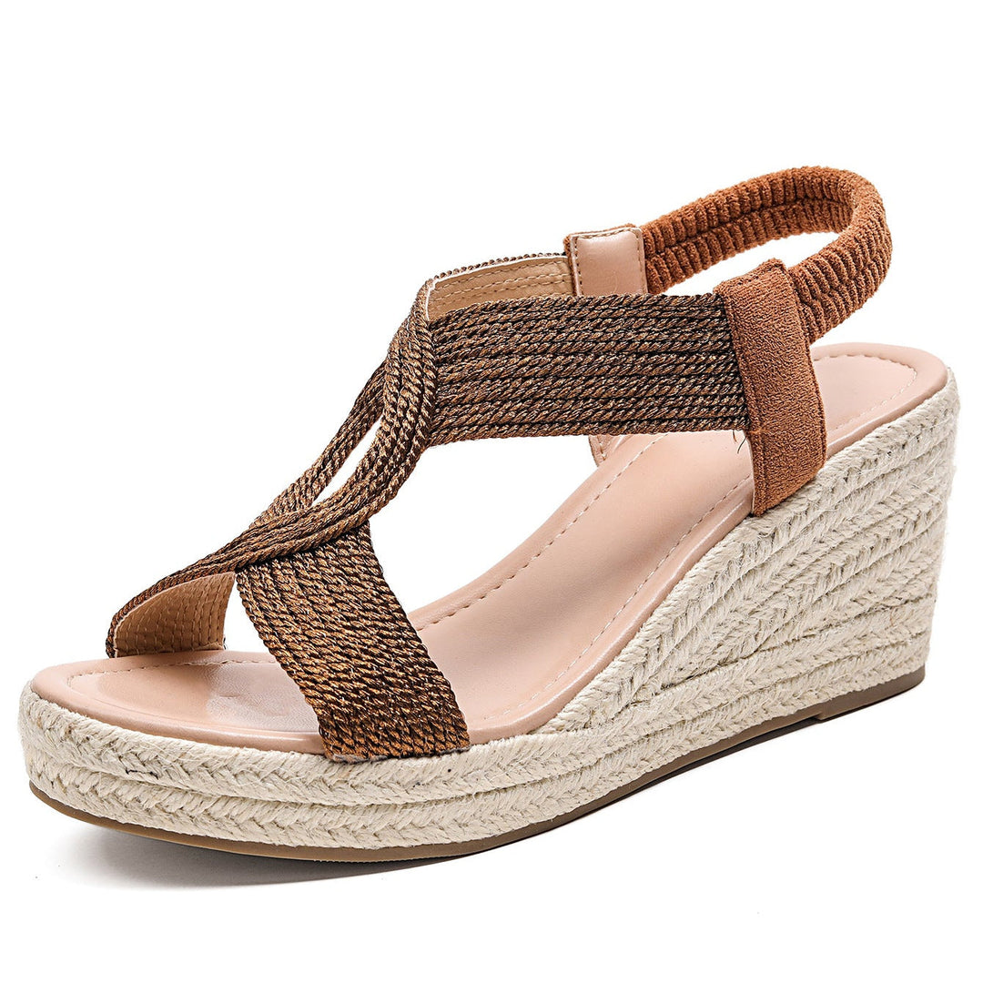 Odile | Woven Rope Wedges