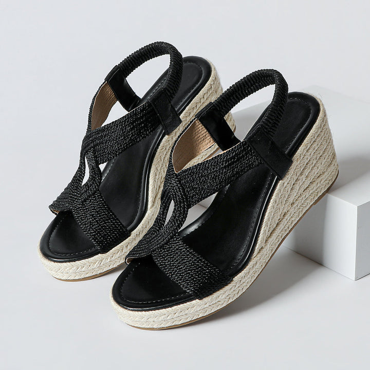 Odile | Woven Rope Wedges