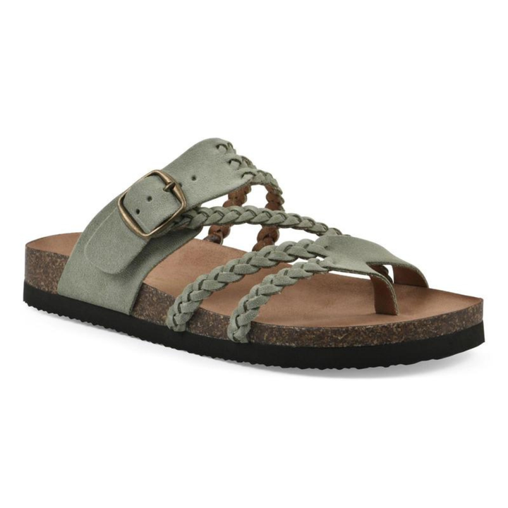 June | Braided Cork Sandals