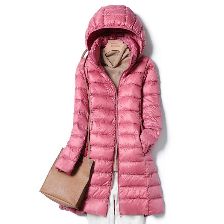 Katie - Long Ultralight Puff Down Jacket