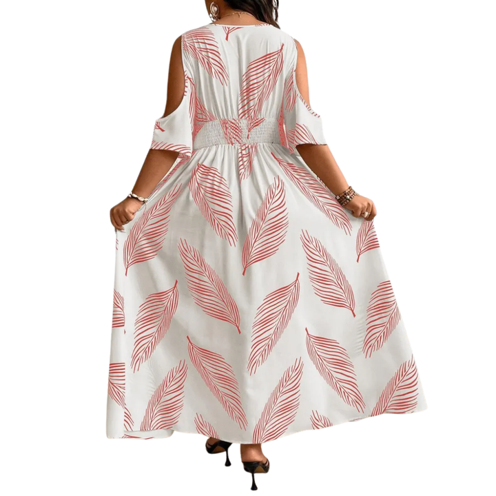 Odile | Cold Shoulder Maxi Dress