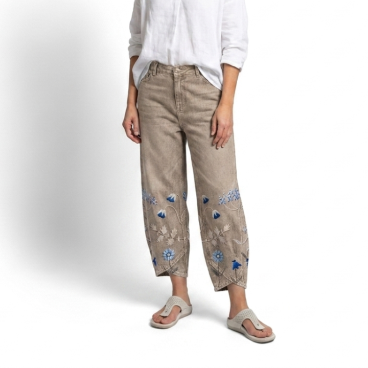 Margaux | Pull-On Wide Leg Trousers