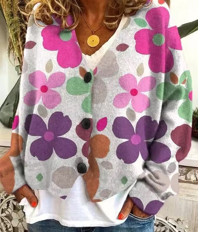 Hana - Colorful Comfortable Knitted Sweater