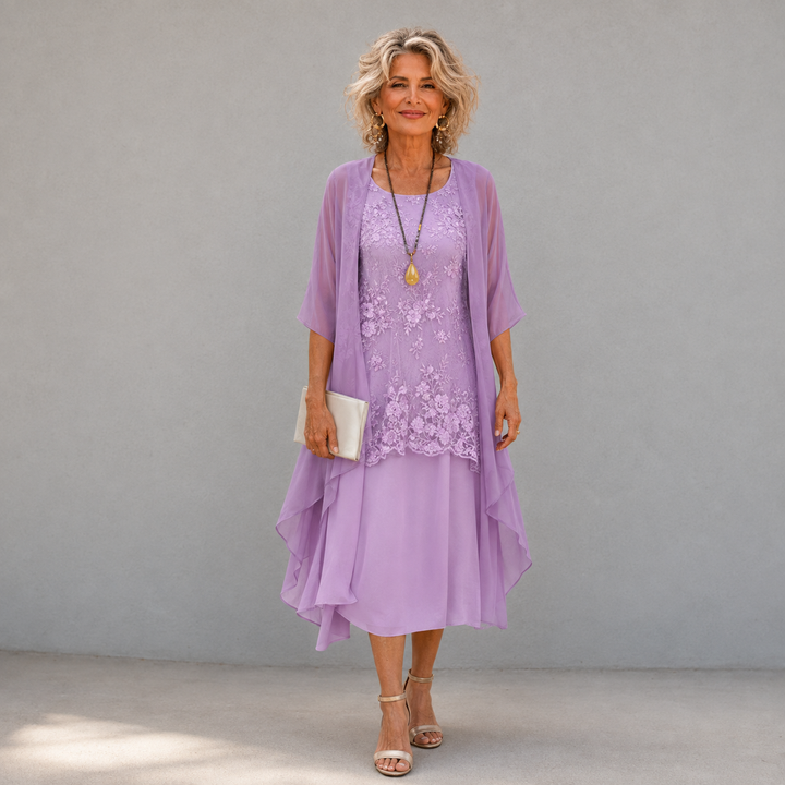 Marnie | Chiffon Two-Piece Set
