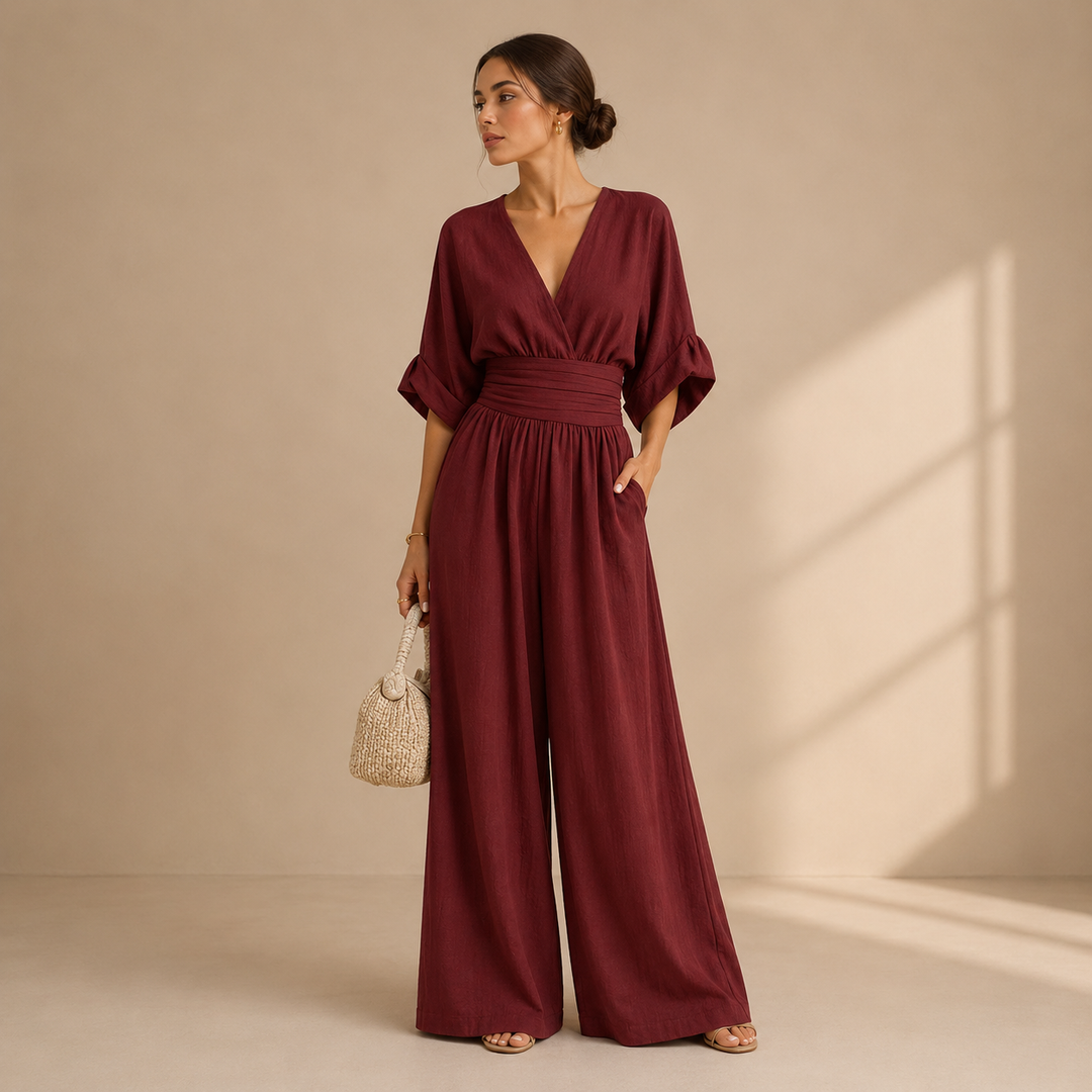 Céleste | Wide Leg Jumpsuit