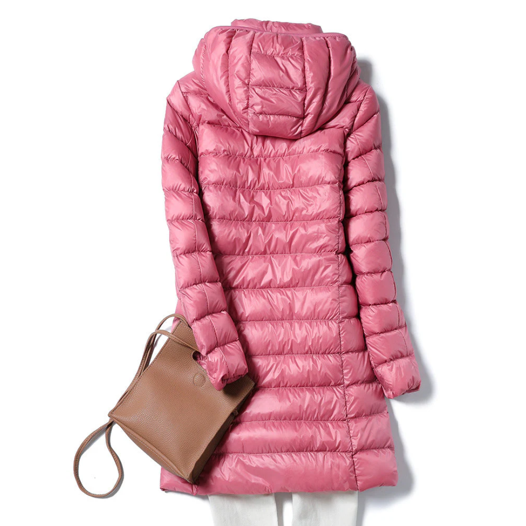 Katie - Long Ultralight Puff Down Jacket