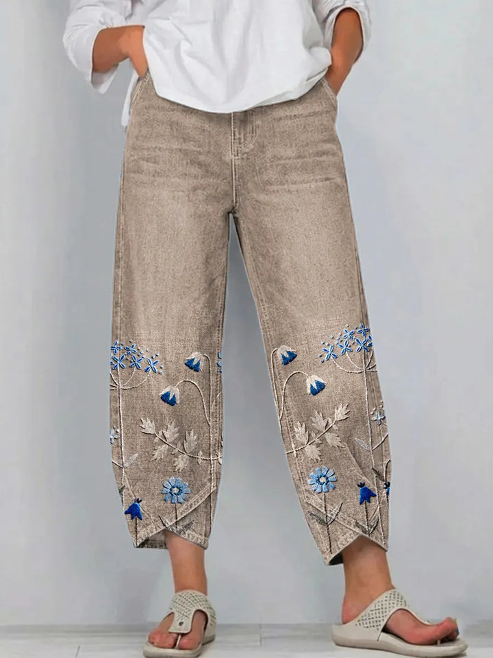 Margaux | Pull-On Wide Leg Trousers
