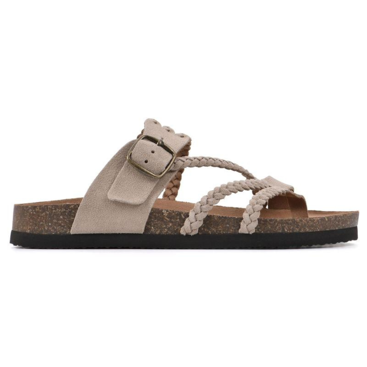 June | Braided Cork Sandals