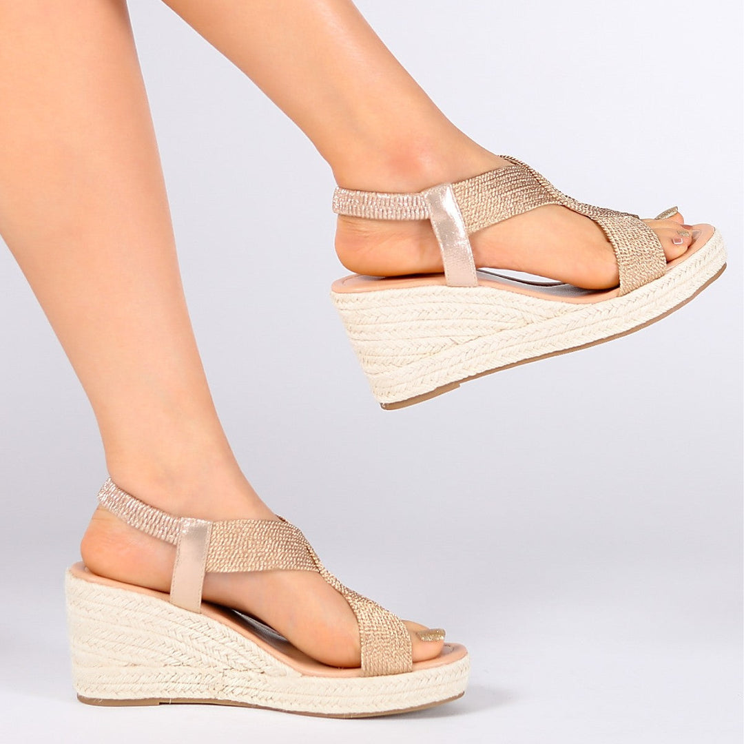 Odile | Woven Rope Wedges