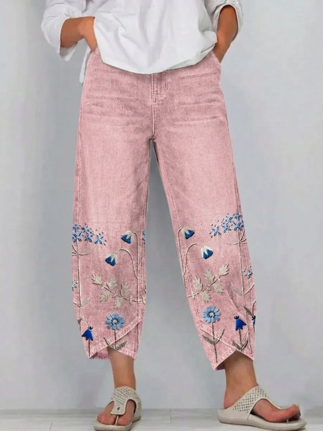 Margaux | Pull-On Wide Leg Trousers