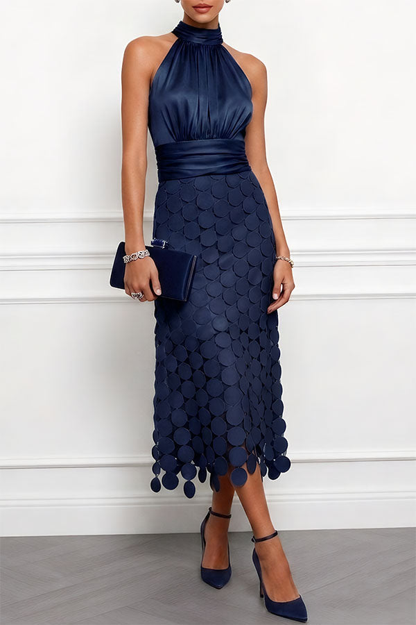 Celine | elegant midi dress for ceremonies