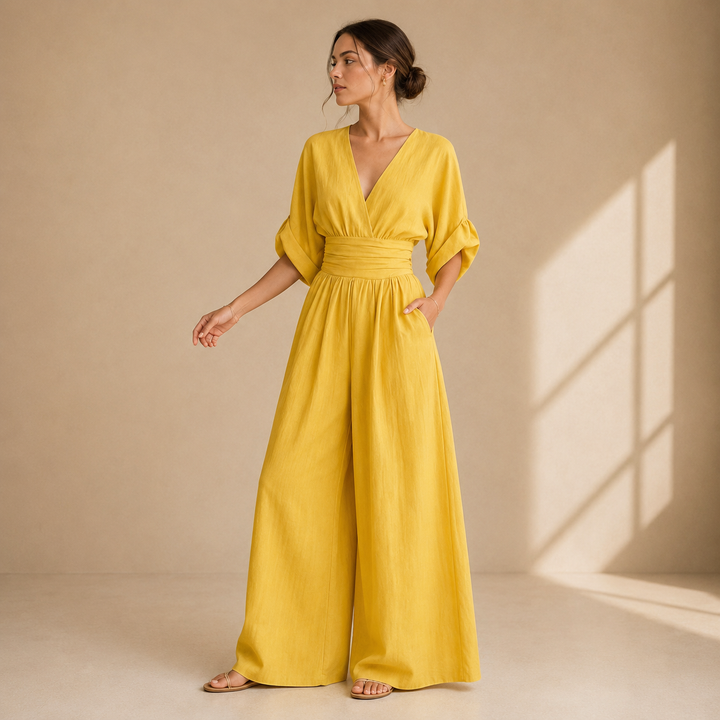 Céleste | Wide Leg Jumpsuit