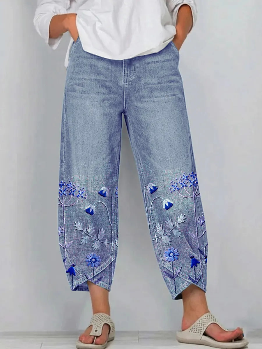 Margaux | Pull-On Wide Leg Trousers