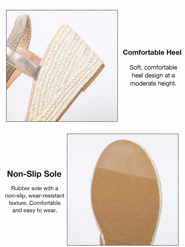 Odile | Woven Rope Wedges