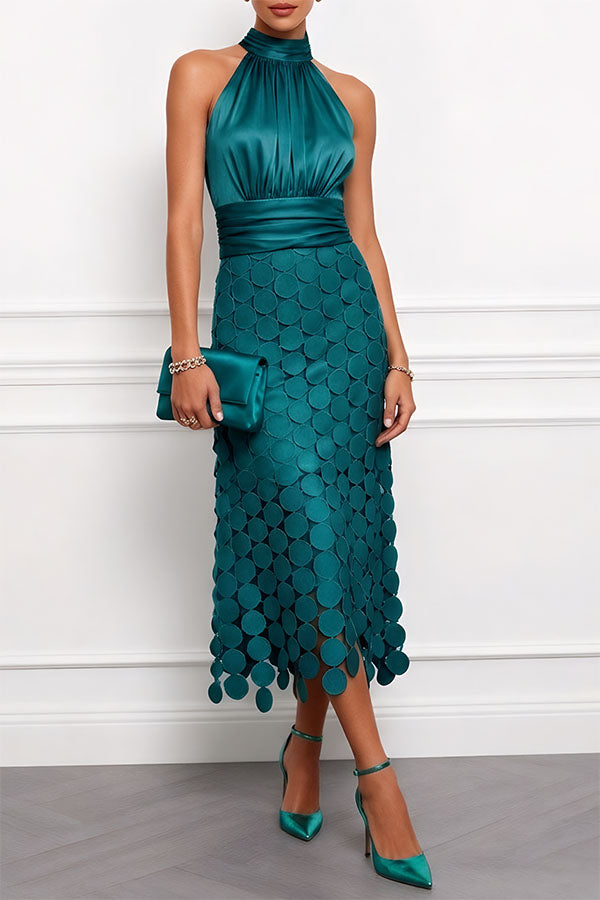 Celine | elegant midi dress for ceremonies