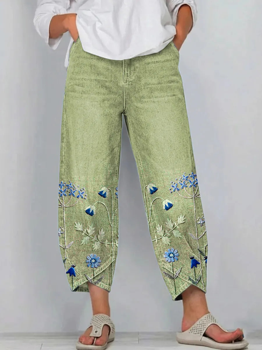 Margaux | Pull-On Wide Leg Trousers