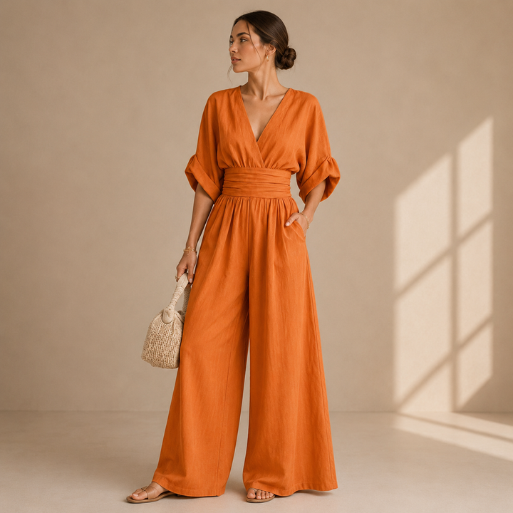 Céleste | Wide Leg Jumpsuit