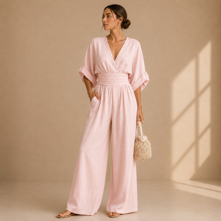 Céleste | Wide Leg Jumpsuit
