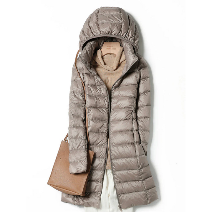 Katie - Long Ultralight Puff Down Jacket