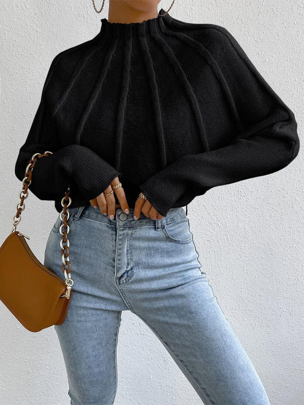 Erin - Dolman Sleeves Sweater