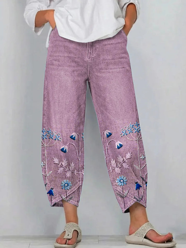 Margaux | Pull-On Wide Leg Trousers