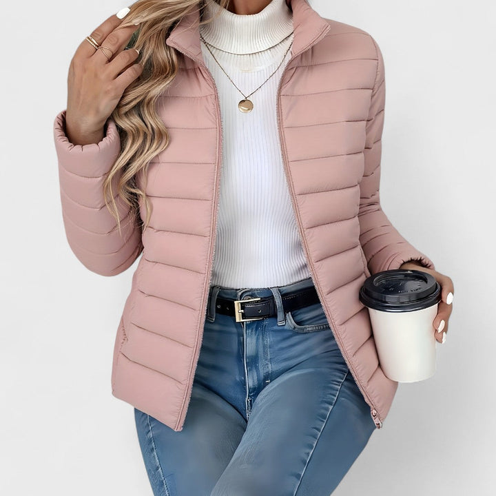Astrid | Longline Jacket with Collar