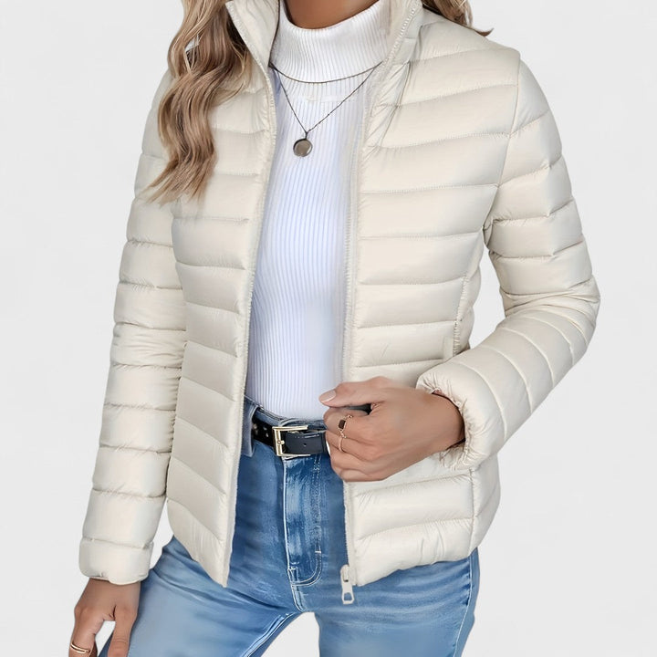 Astrid | Longline Jacket with Collar