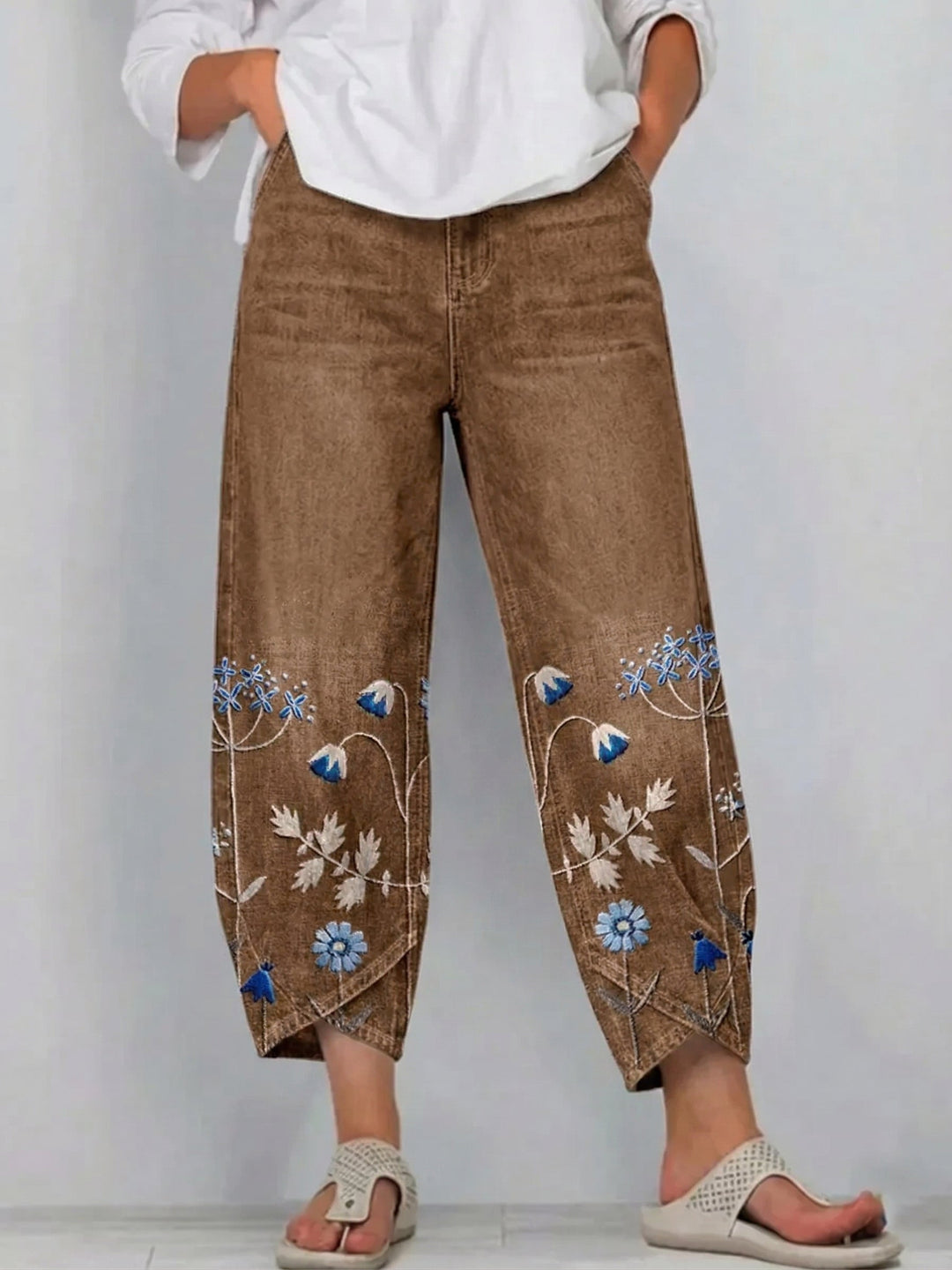 Margaux | Pull-On Wide Leg Trousers