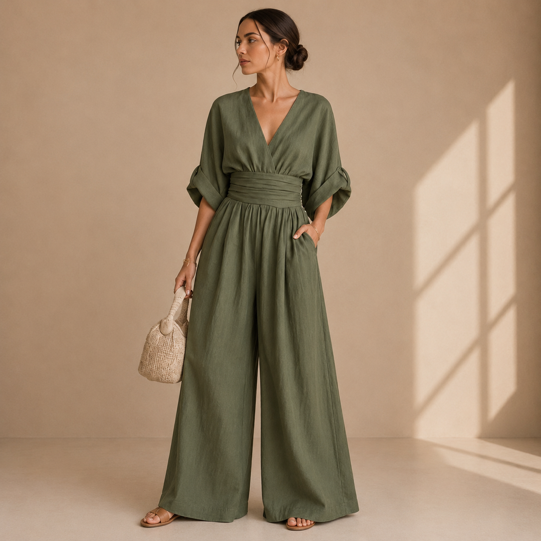 Céleste | Wide Leg Jumpsuit