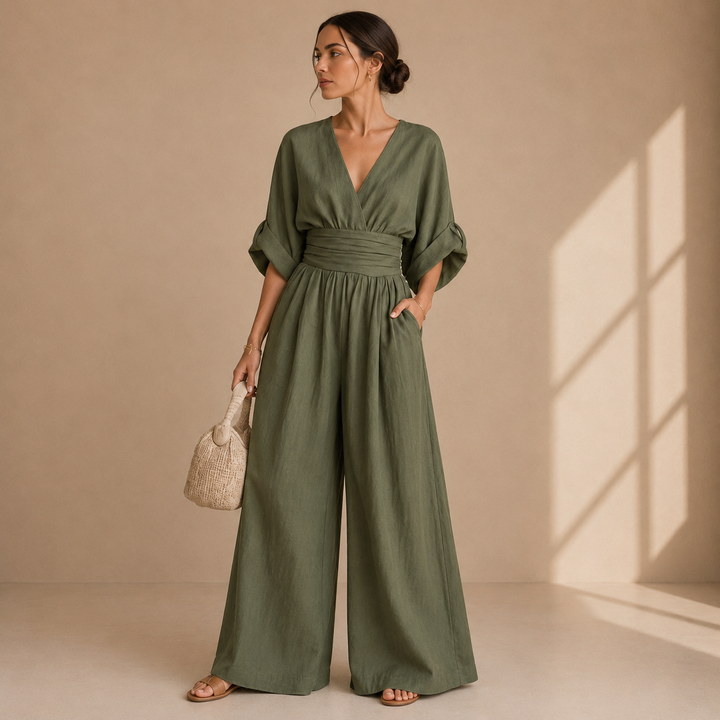 Céleste | Wide Leg Jumpsuit