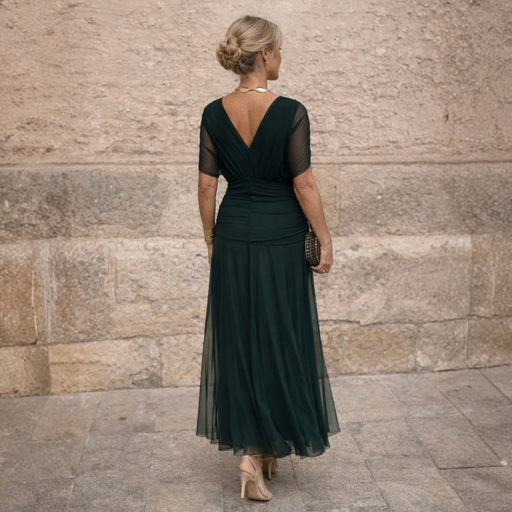 Esme — Off-Shoulder Wrap Dress