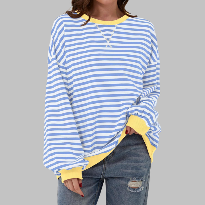 Etta | Long Sleeve Striped Top