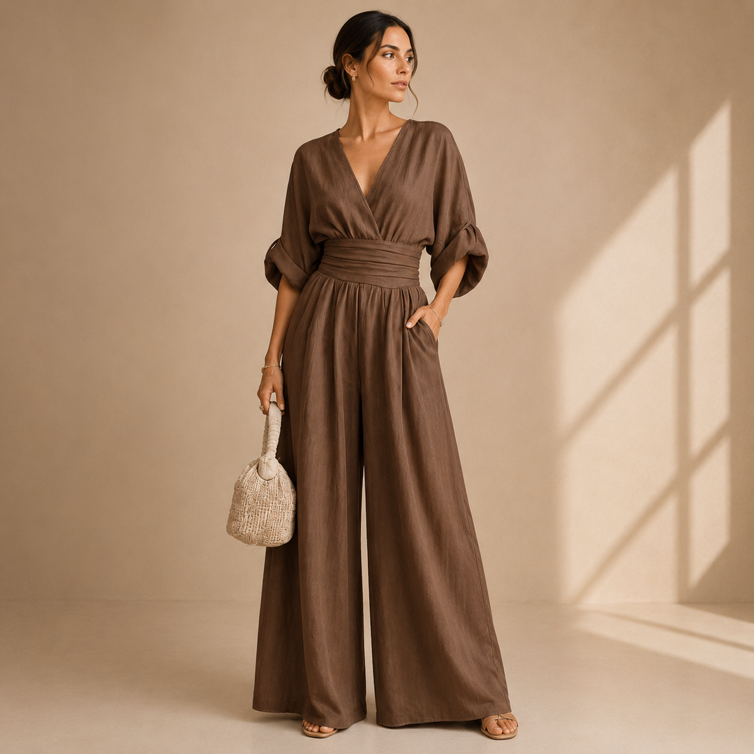 Céleste | Wide Leg Jumpsuit
