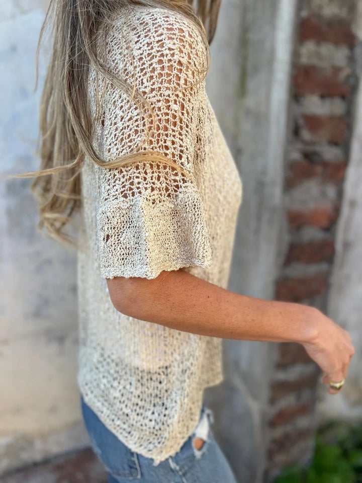 Carol | Open Knit Cardigan