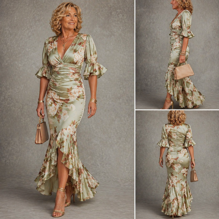 Delia | Floral Maxi Dress