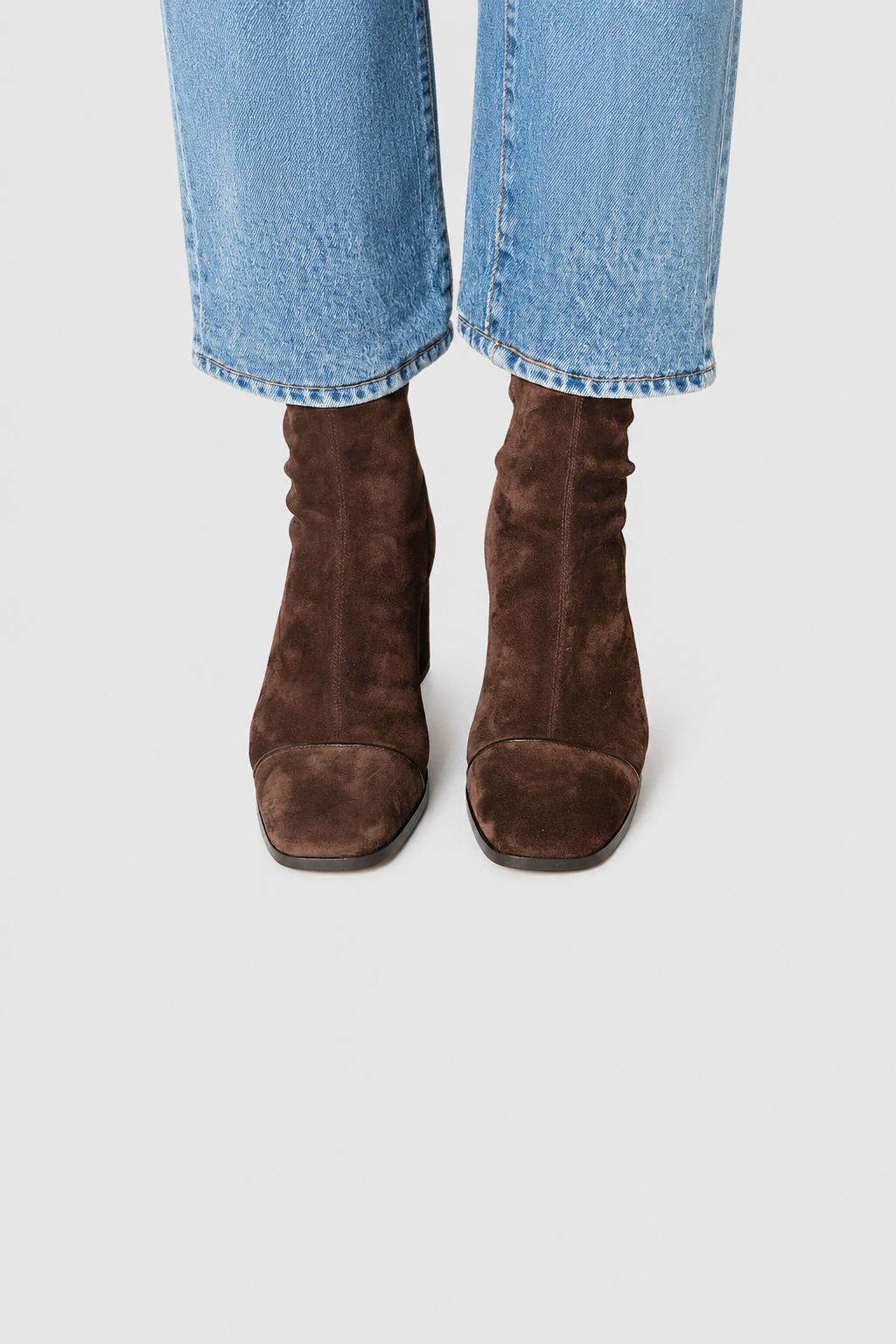 Nora | Square-Toe Block Heel Boots