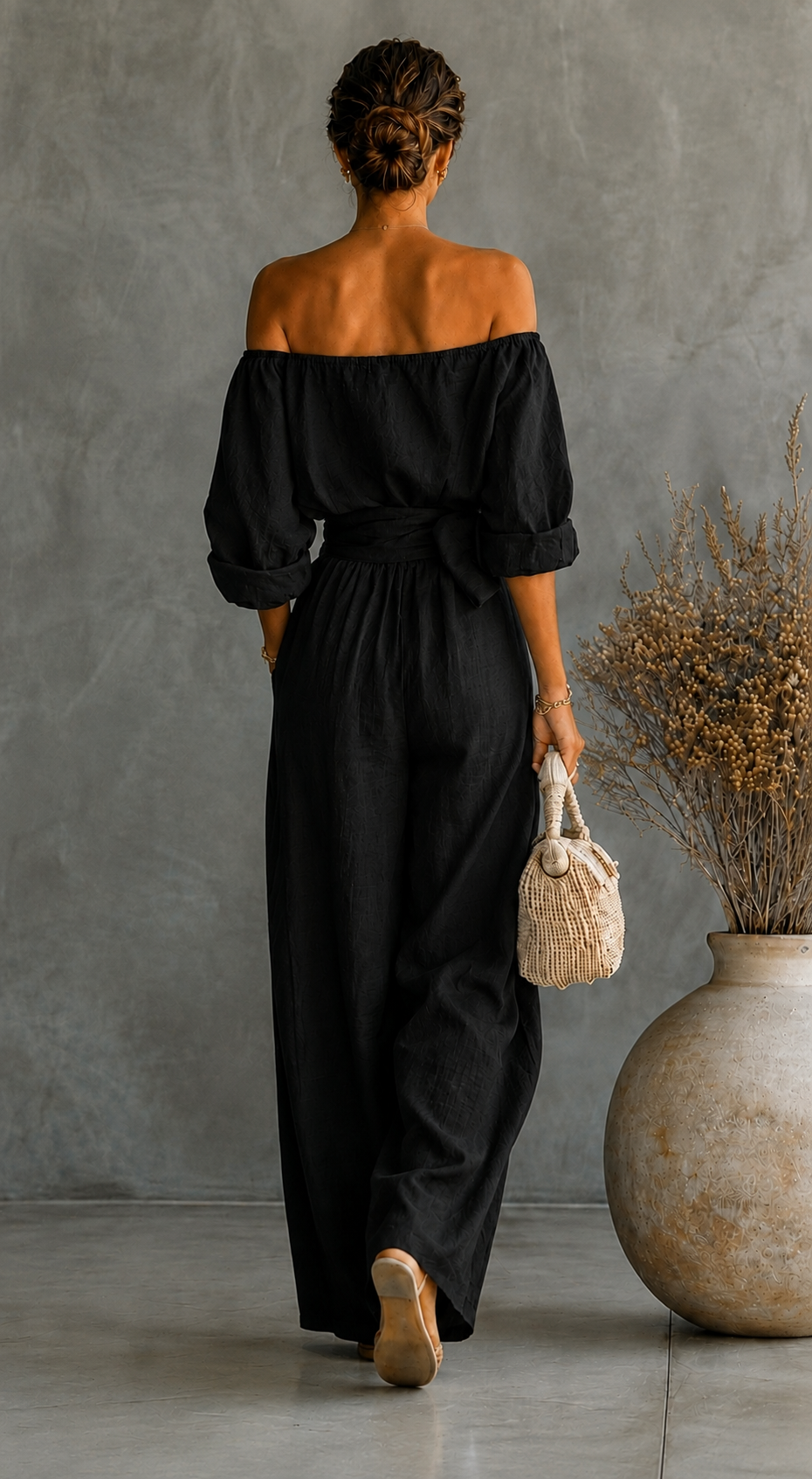 Camille | Linen-Effect Two-Piece Set