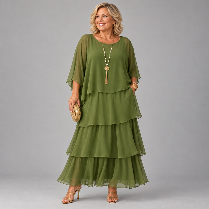 Lara | Elegant Flowing Maxi Dress