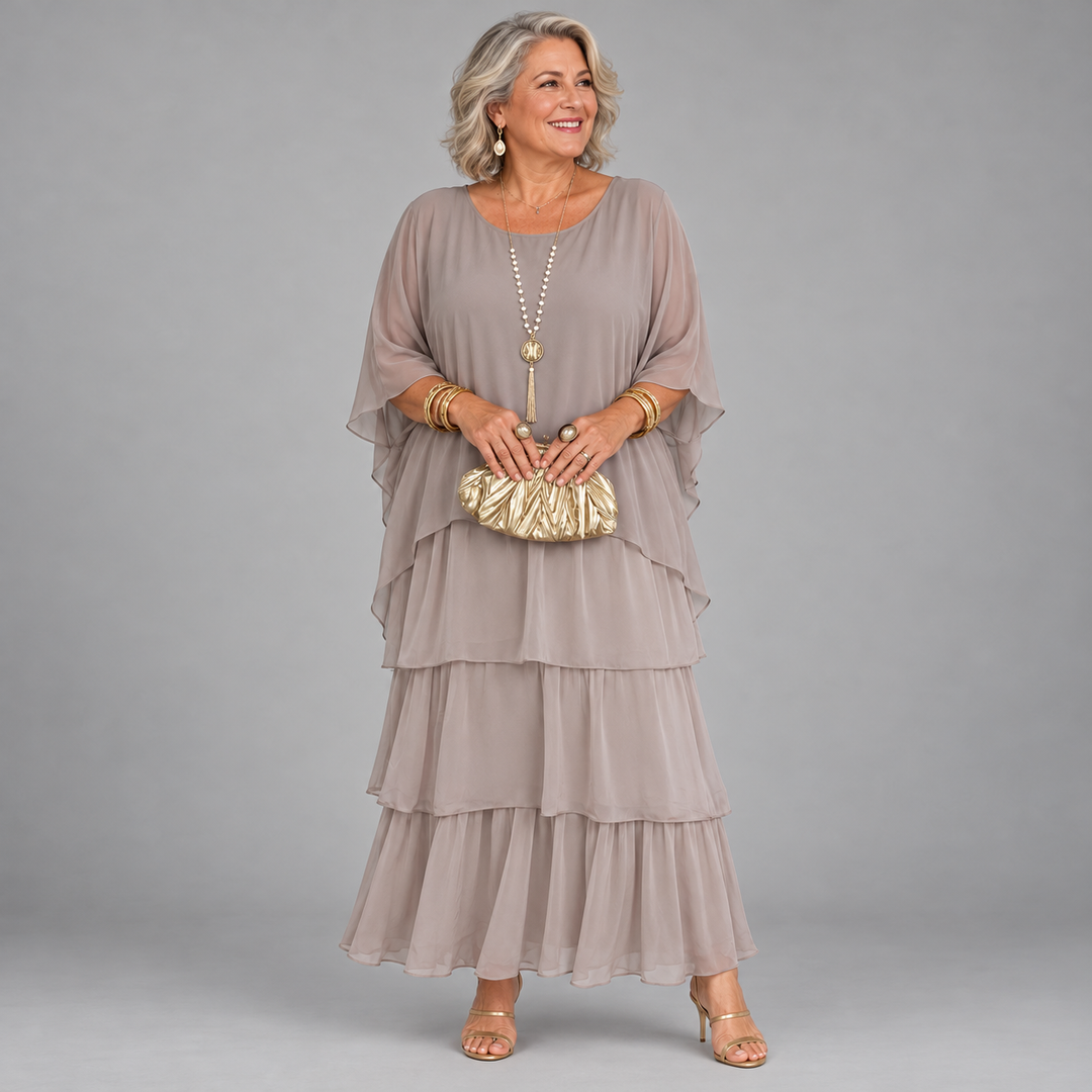 Lara | Elegant Flowing Maxi Dress