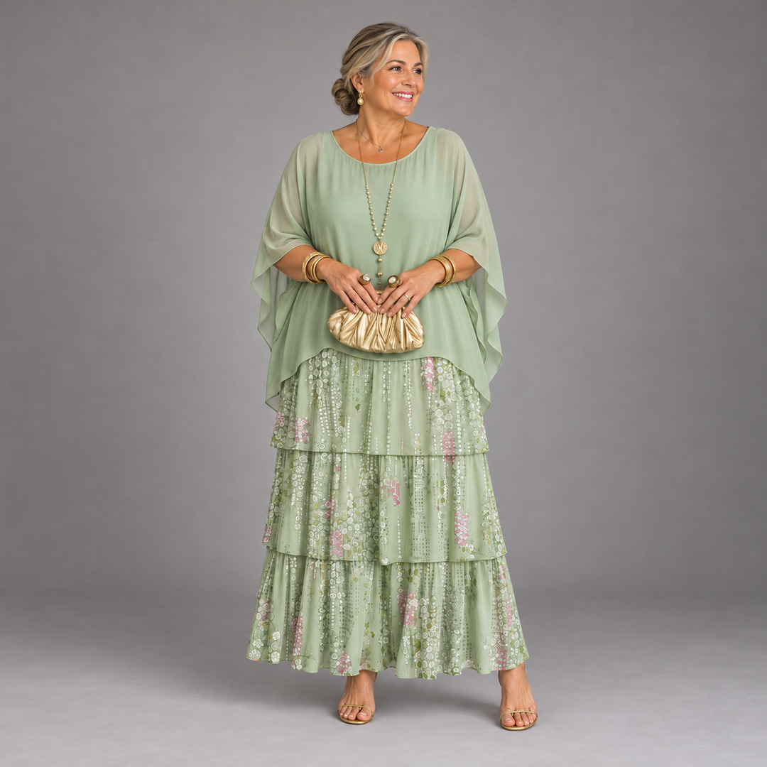 Lara | Elegant Flowing Maxi Dress
