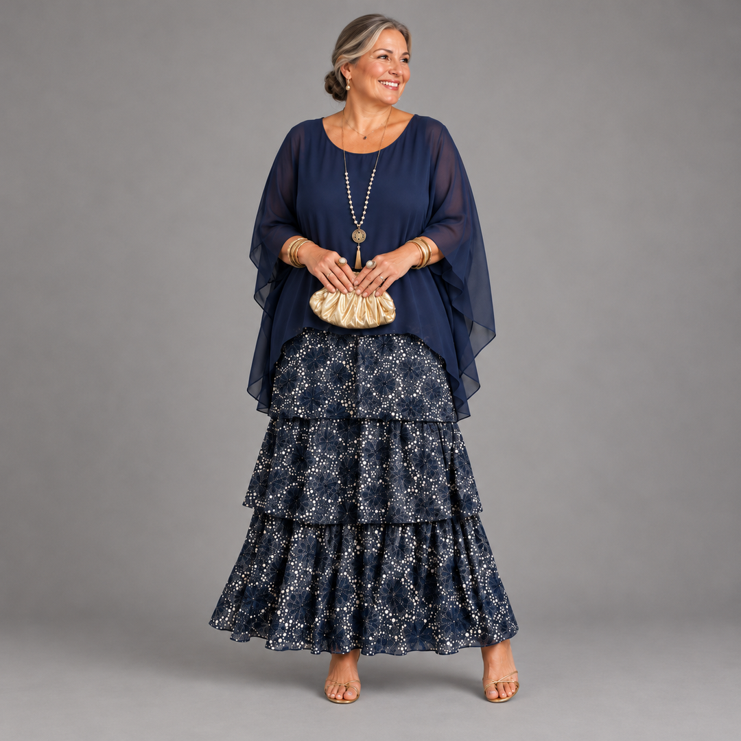 Lara | Elegant Flowing Maxi Dress
