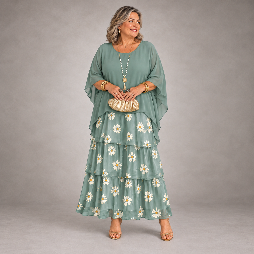 Lara | Elegant Flowing Maxi Dress