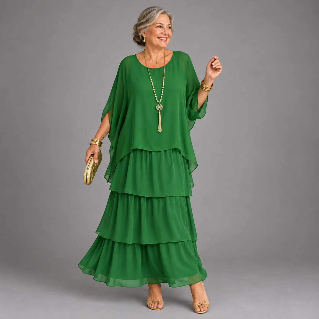 Lara | Elegant Flowing Maxi Dress