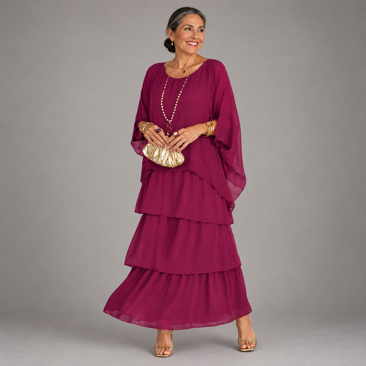 Lara | Elegant Flowing Maxi Dress