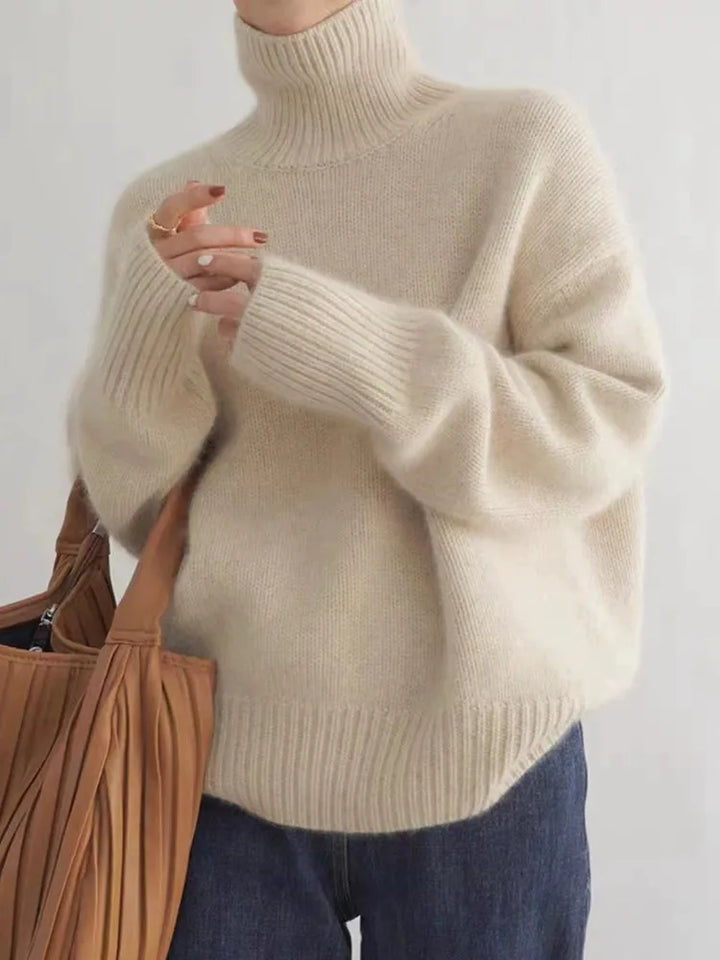 Lilian - Wool Turtleneck Sweater