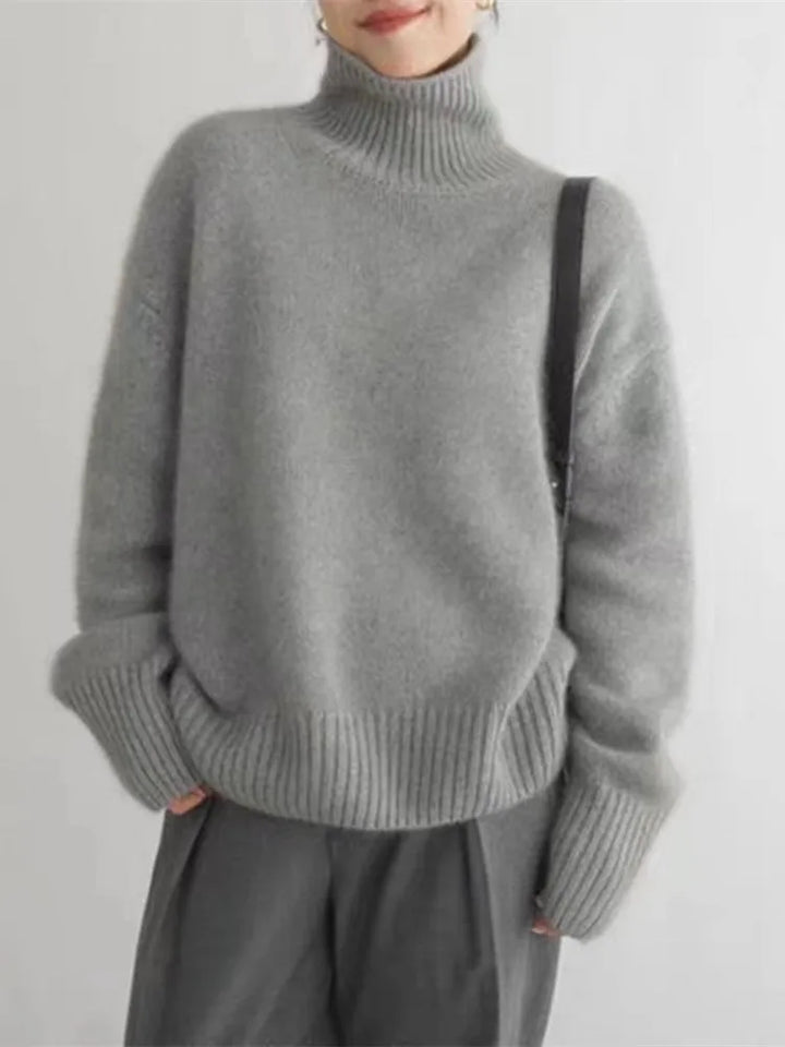 Lilian - Wool Turtleneck Sweater