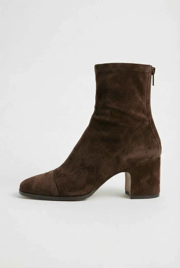 Nora | Square-Toe Block Heel Boots