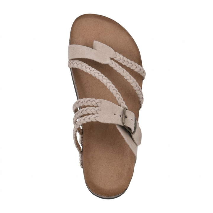 June | Braided Cork Sandals