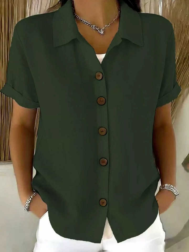 Aurelia | Classic Button-Up Shirt